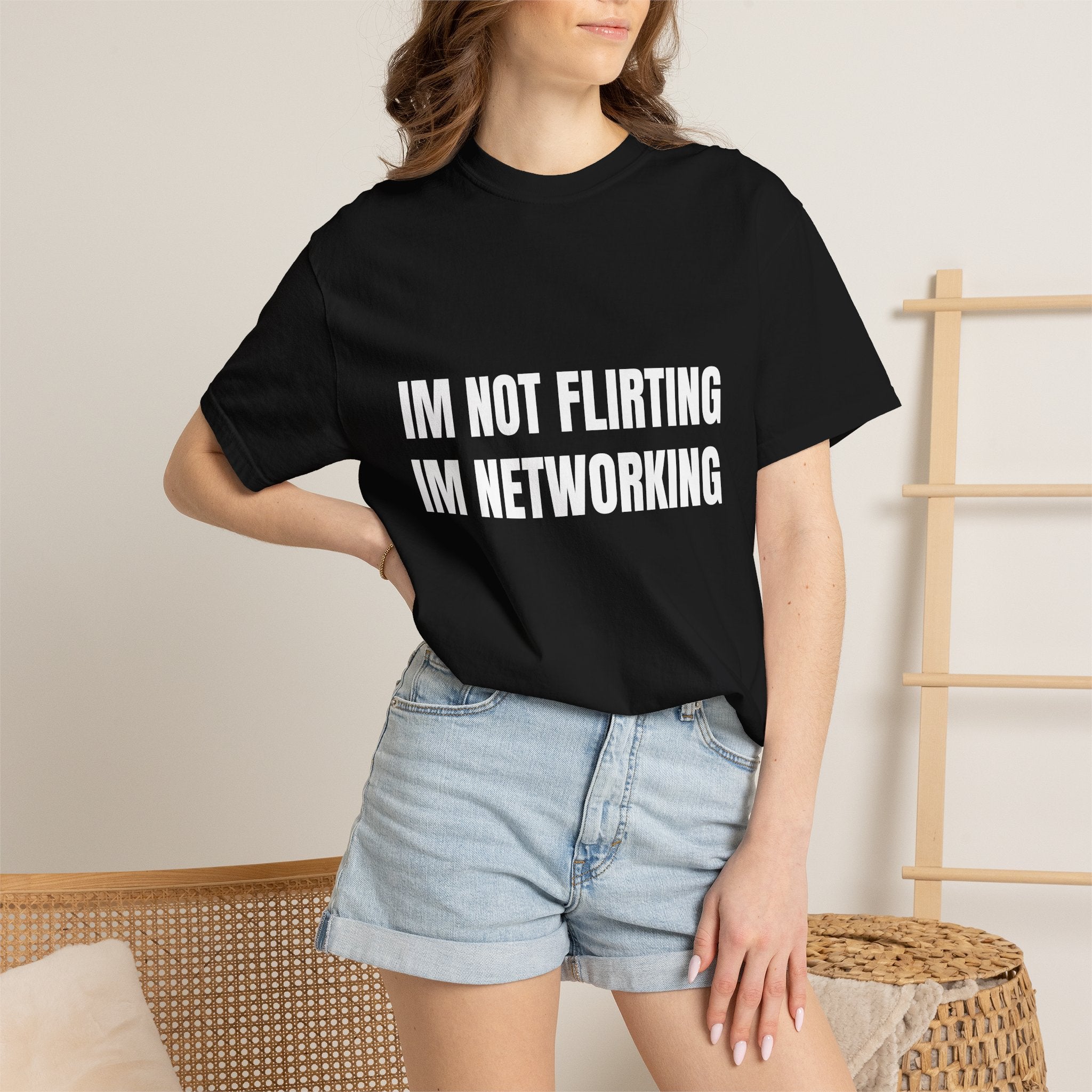 I'm Not Flirting, I'm Networking
