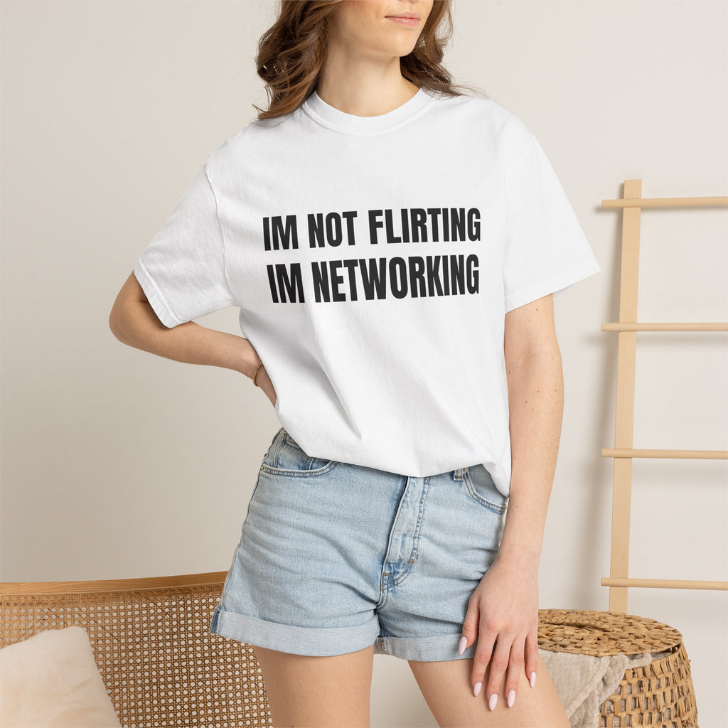 I'm Not Flirting, I'm Networking