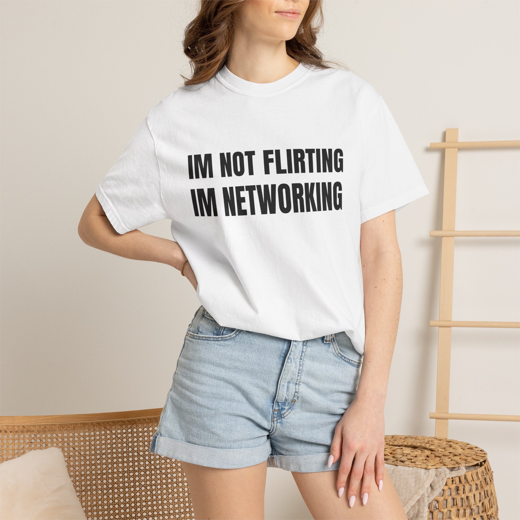 I'm Not Flirting, I'm Networking